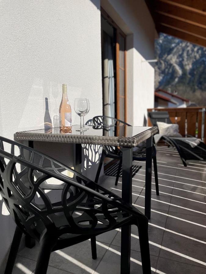 Das Bergquartier - Ferienwohnung Zugspitze Oberau  Extérieur photo