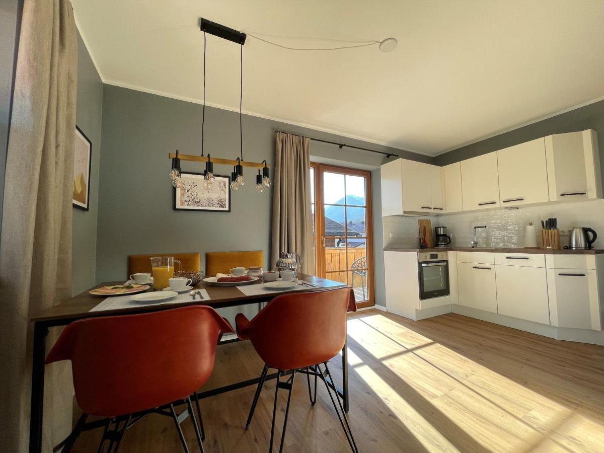 Das Bergquartier - Ferienwohnung Zugspitze Oberau  Extérieur photo